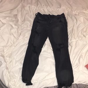 Black American eagle jeans